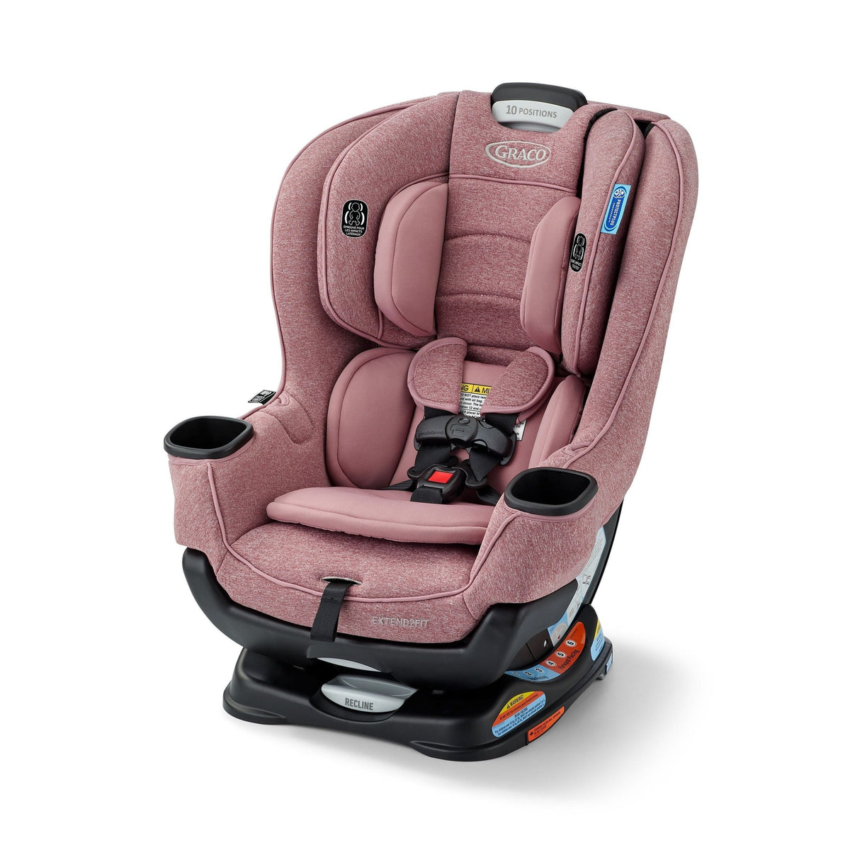 Extend2Fit Convertible Car Seat – Safely Grows with Child from Rear-Facing to Forward-Facing, 1.8-30 kg (4-65 lb), Talia