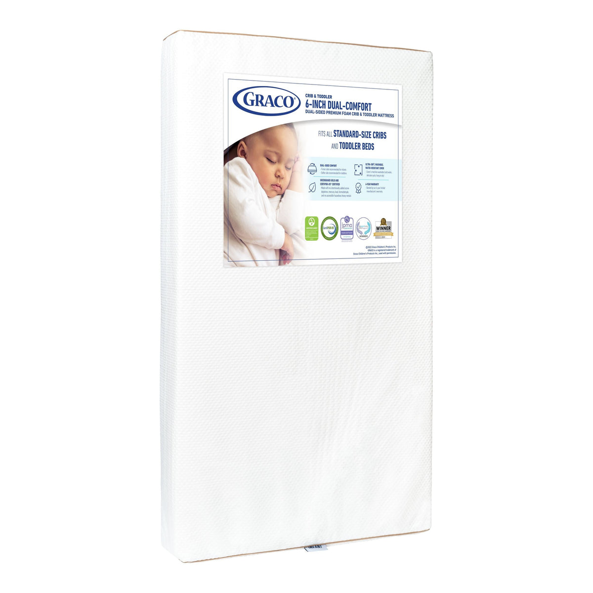 Premium Dual-Comfort Crib & Toddler Mattress