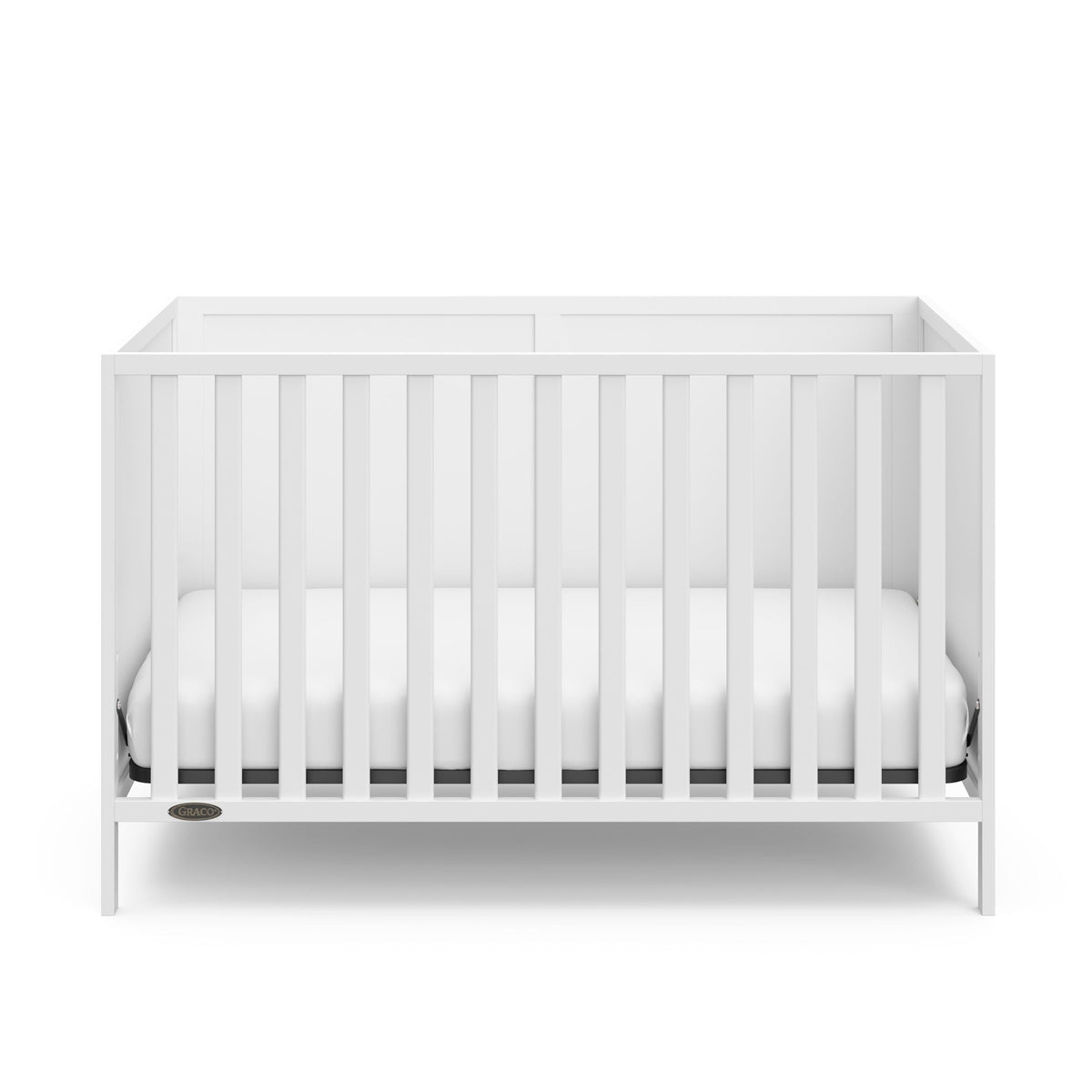 Theo 3-in-1 Convertible Crib, White