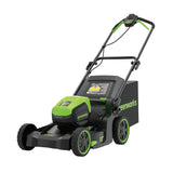 60V 17-in Push Lawn Mower with 4.0 Ah Battery & 3A Charger