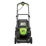 60V 17-in Push Lawn Mower with 4.0 Ah Battery & 3A Charger