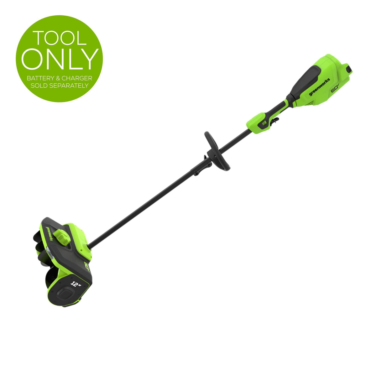 60V Snow Shovel with Directional Vanes, 12-in (Tool Only)