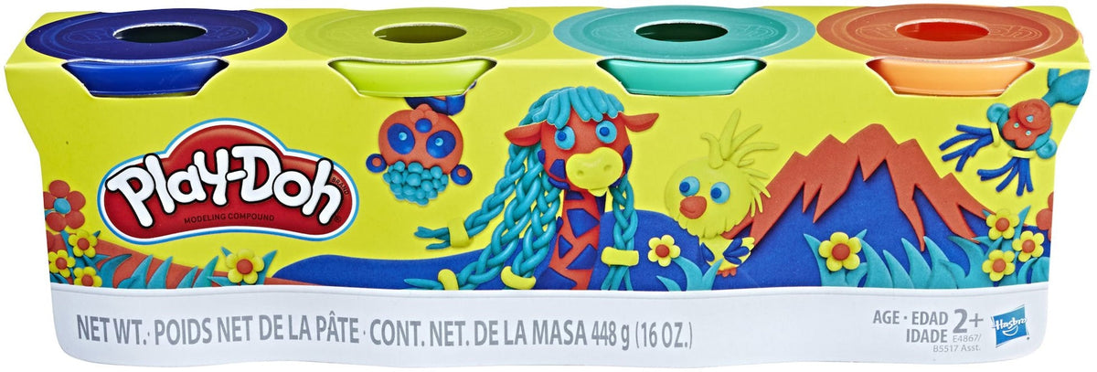 Modeling Compound Creative Toy for Toddlers, Assorted 4 pk, Ages 2+