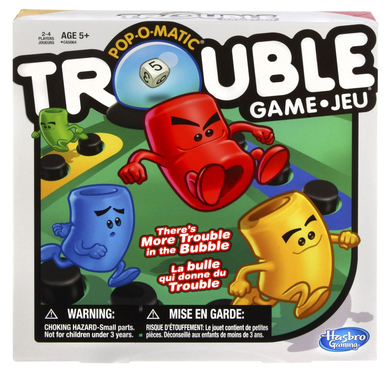 Trouble Board Game Set for Kids, Ages 5+ H794