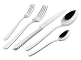 Julietta Flatware Set, Serves 12, 62-pc, Dishwasher Safe
