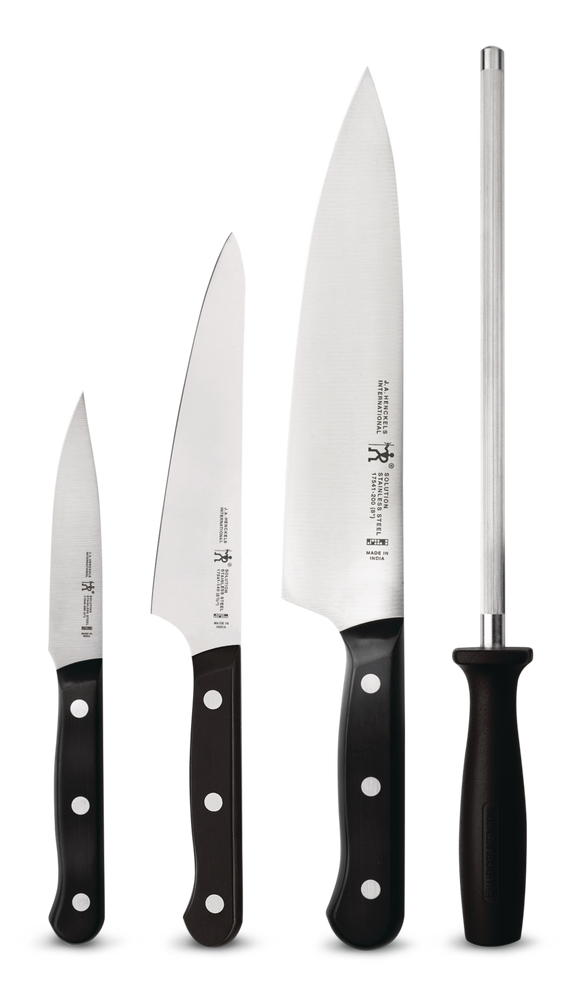 Solution Stainless Steel Fine Edge Knife Set, 4-pc V3127