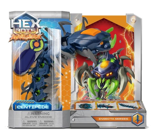 Hex Bots Exploding Centipede