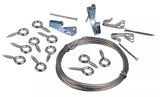 Hanging Kit, Reusable, 30-lb Capacity