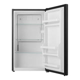 Hisense 33 in. 3.3 cu ft. Black Compact Fridge with Reversible Curved Door