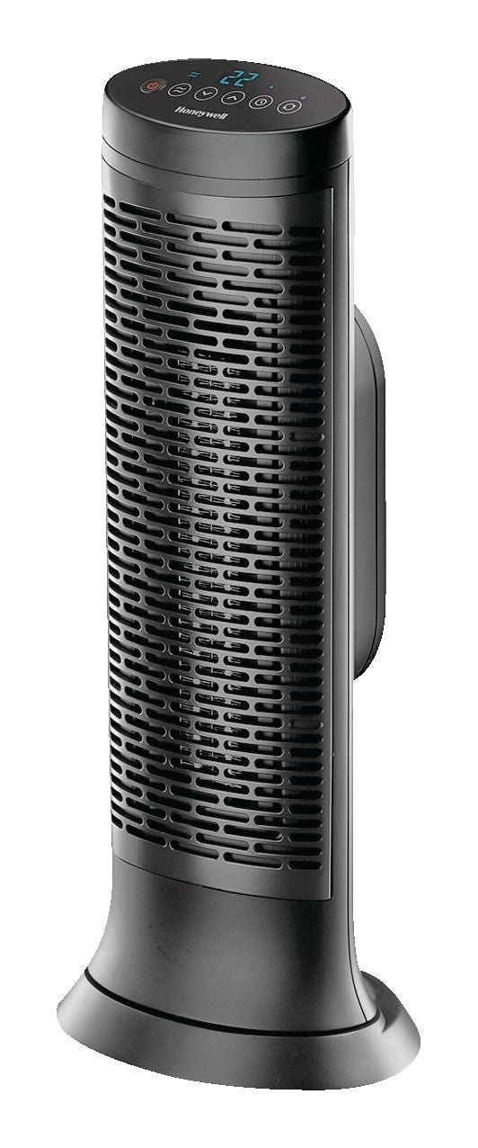 HCE352C Digital Tower Ceramic Space Heater withThermostat, 1500W, Black