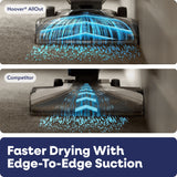 Hoover AllOut Plus Carpet Cleaner with StainShot Technology, Debris Catch, Edge to Edge Cleaning & Faster Drying