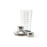 Glass Cocktail Shaker, 18-oz