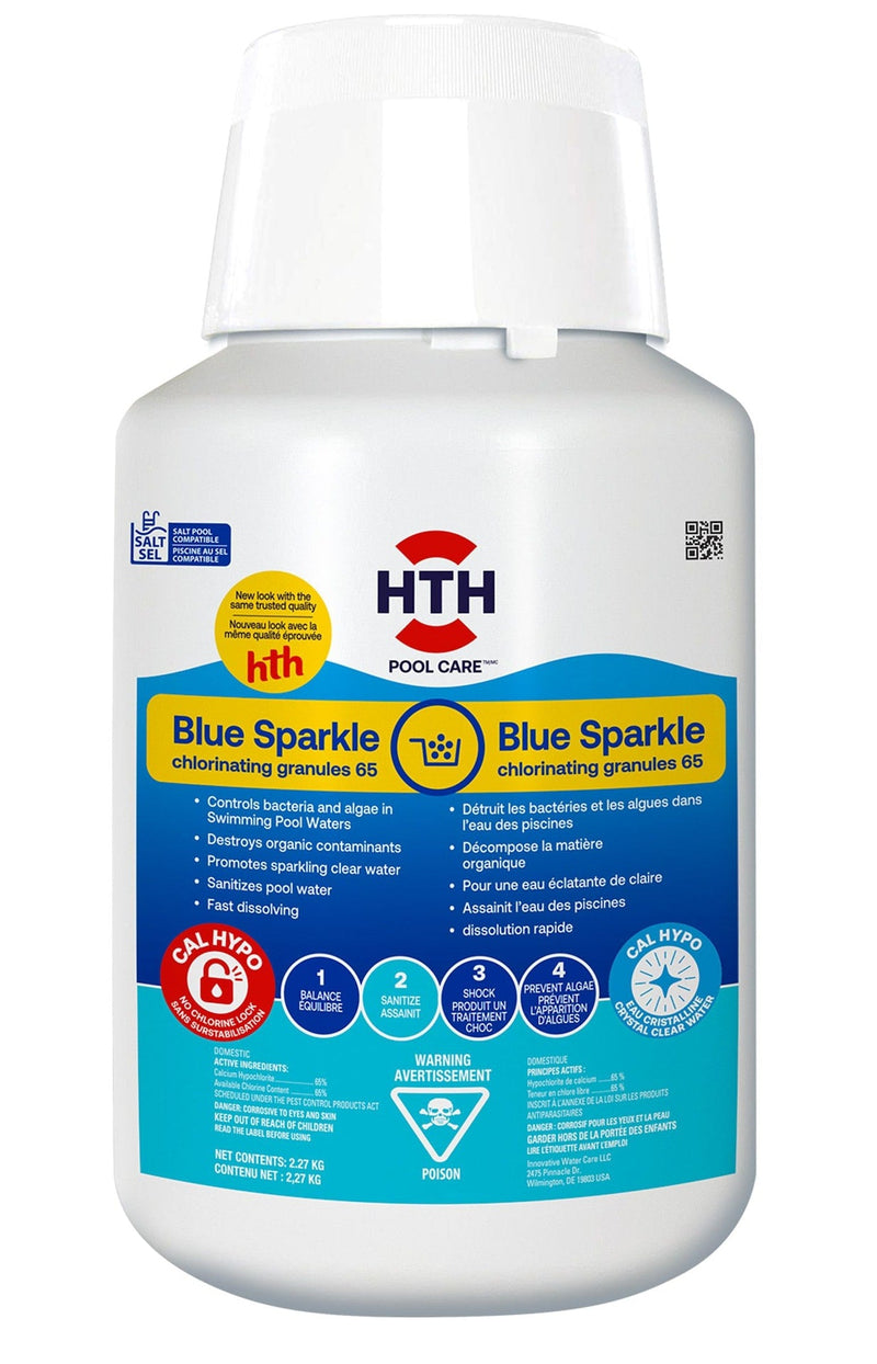 Blue Sparkle 65%, Granular Pool Chlorine, 2.27-kg J2206