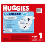Huggies Little Snugglers Plus Diapers, Sizes 1 - 2