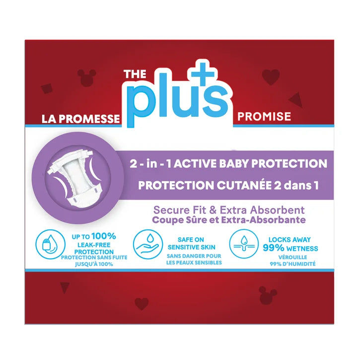Huggies Little Snugglers Plus Diapers, Sizes 1 - 2