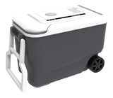 Electric Wheeled Cooler, Grey, 33-L