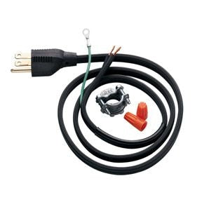 Power Cord Assembly for Food Waste/Garbage Disposers, 3-ft O9821