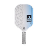 Zone Hybrid Fibreglass & Carbon Fibre 14mm Pickleball Paddle with Feel-Tec Grip, USAPA Approved, White/Blue
