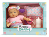 Kisses & Cuddles Baby Sleeping Set with Sounds, Ages 2+, 13-in