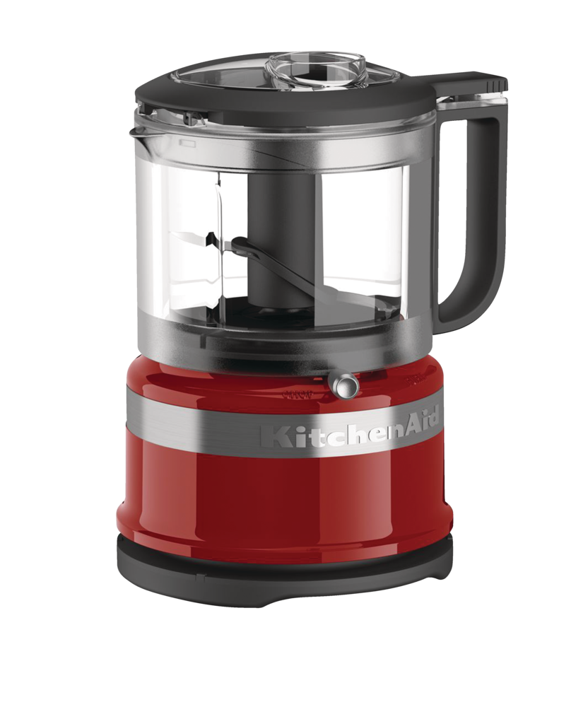 Compact 3.5 Cup Food Chopper/Mini Food Processor with Dishwasher Safe Parts, Empire Red