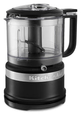 Compact Food Chopper with Dishwasher Safe Parts, Black