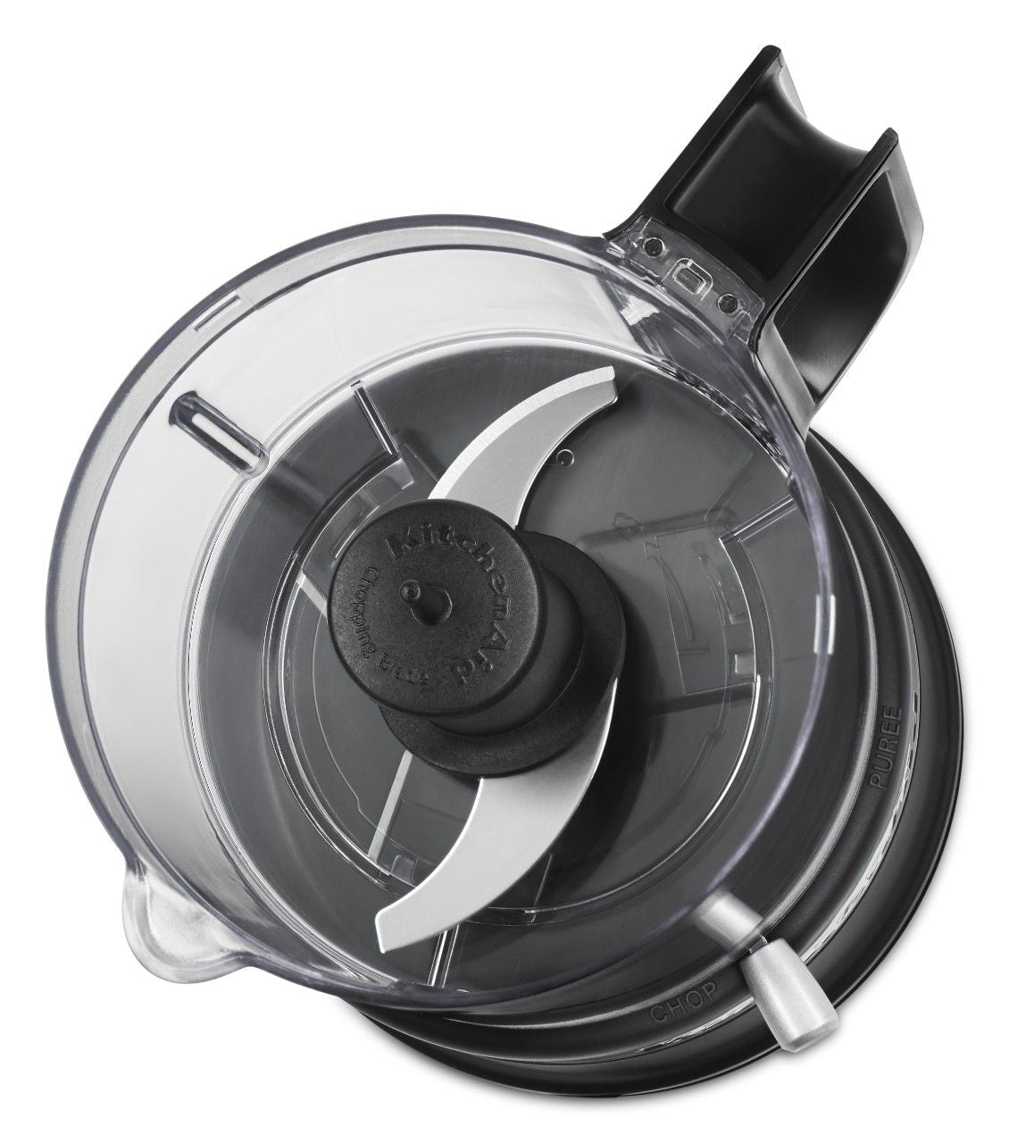 Compact Food Chopper with Dishwasher Safe Parts, Black