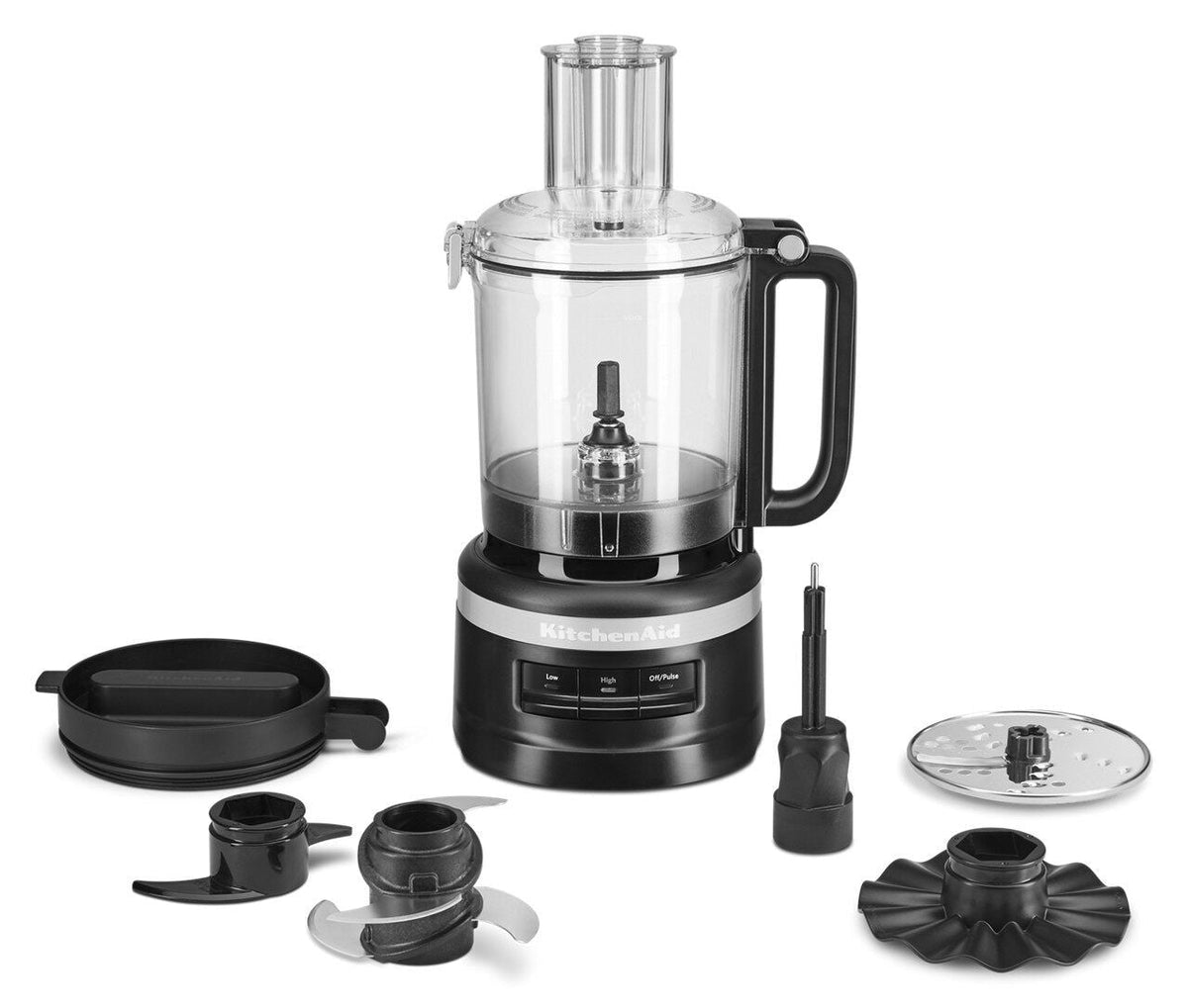 Food Processor Plus Black Matte, 9 Cups
