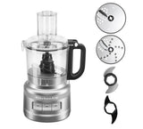 Food Processor Plus Contour Silver, 7 Cups