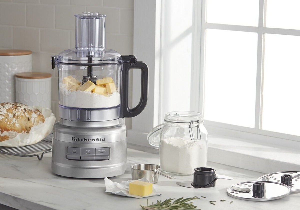 Food Processor Plus Contour Silver, 7 Cups