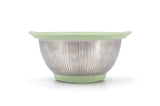 Stainless Steel Colander, Pistachio 2.8-L