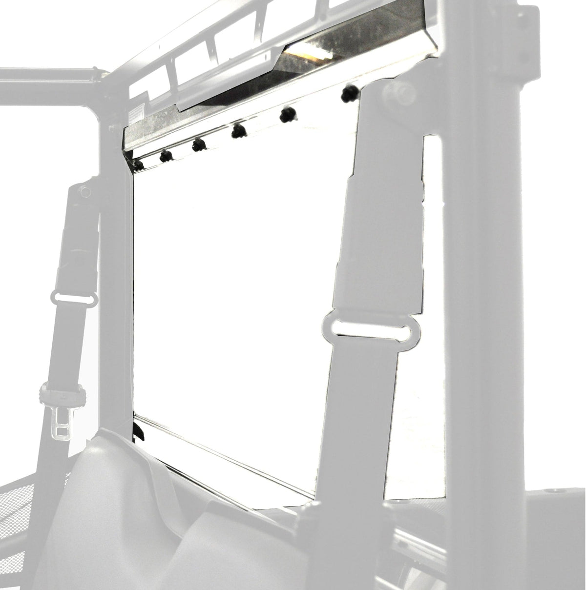 UTV Windshield Rear Panel for Ranger ETX/EV/500/570/570 CREW