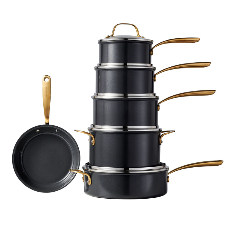 Eleganza Ceramic Pro Non-Stick Cookware Set, 11-pc K1943