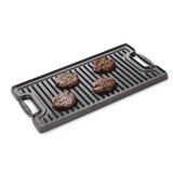 Pre-Seasoned Cast Iron Reversible Grill, Oven & BBQ Safe, Black, 20-in x 10-in