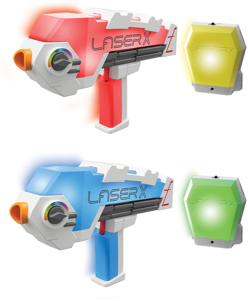 X Revolution Double Blasters Laser Tag Set, 2 Players, Age 6+ B5501
