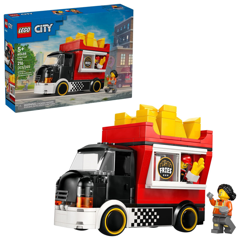 City Fries Food Truck Building Set - 60488, 216-pcs, Ages 5+ N1097