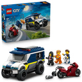 City Police Prisoner Transport Van Building Set - 60479, 198-pcs, Ages 6+