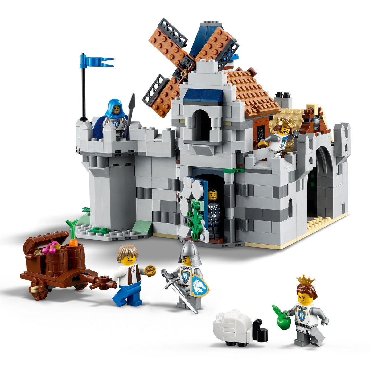 Creator 3-in-1 Medieval Horse Knight Castle - 31168, 1371-pcs, Ages 9+