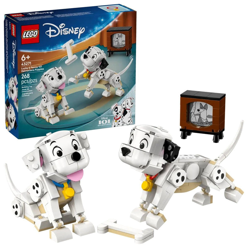 Lucky and Penny 101 Dalmatians Puppies - 43271, 268-pcs, Ages 6+ T6557