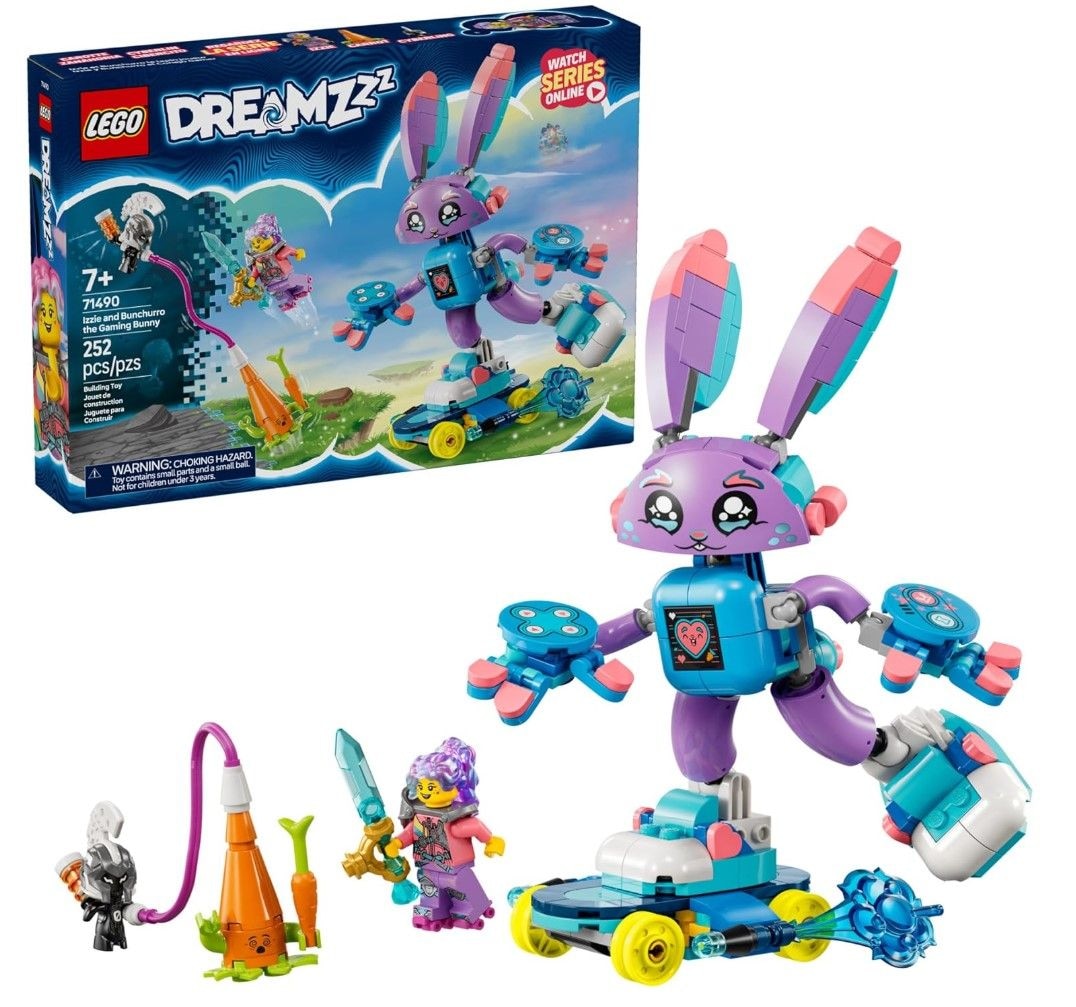 Izzie and Bunchurro the Gaming Bunny - 71490, 252-pcs, Ages 7+
