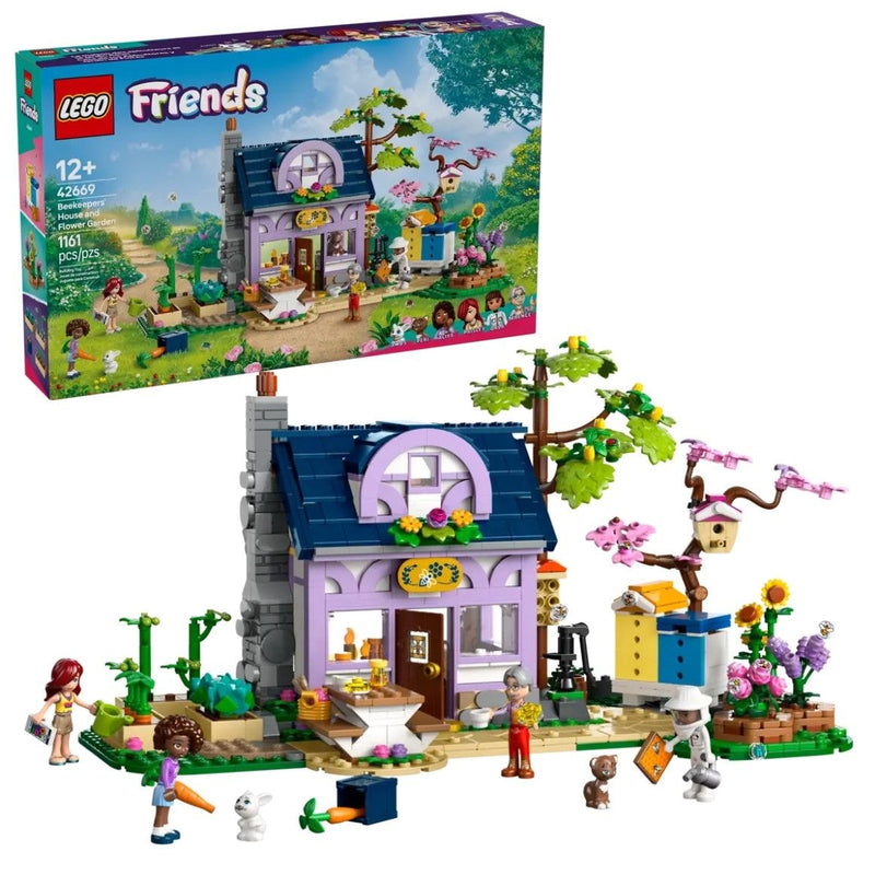 Friends Beekeepers House and Flower Garden Set - 42669, 1161-pcs, Ages 12+ B1056