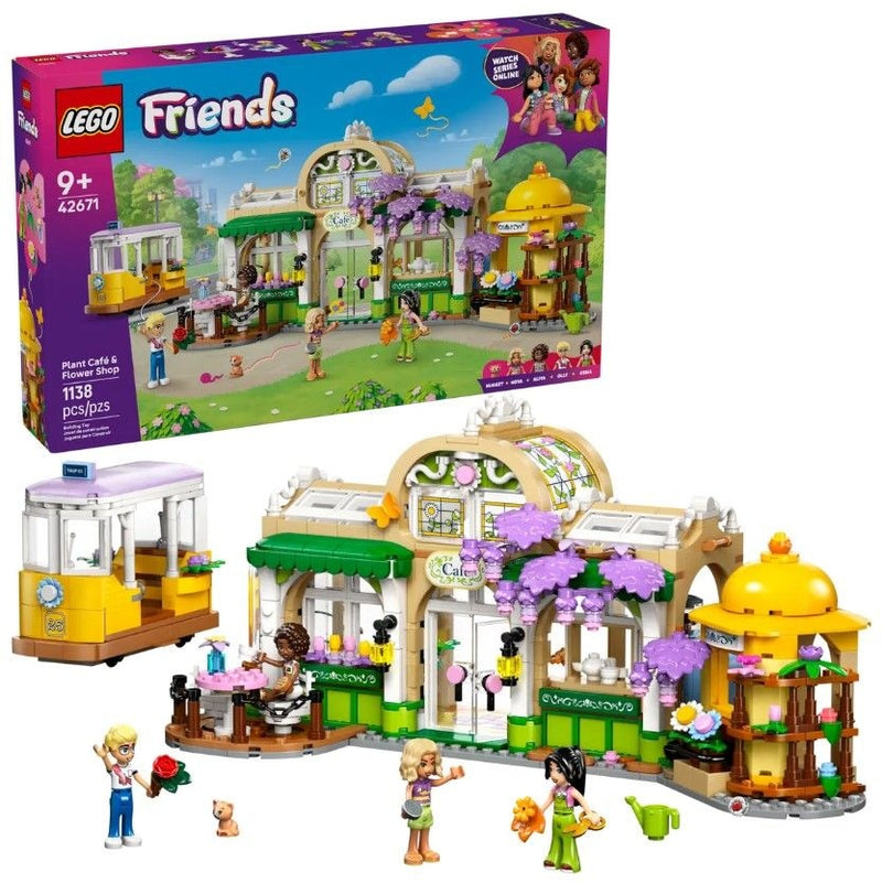 Friends Plant Café and Flower Shop - 42671, 1138-pcs, Ages 9+ N4191