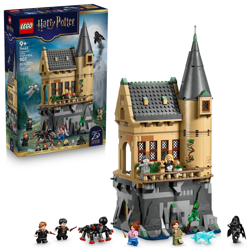 Hogwarts Castle: Hospital Wing Toy Building Set - 76463, 907-pcs, Ages 9+ B2504