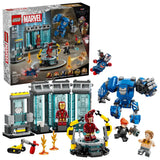 Marvel 76315 Iron Man's Laboratory: Hall of Armor, 384-pc