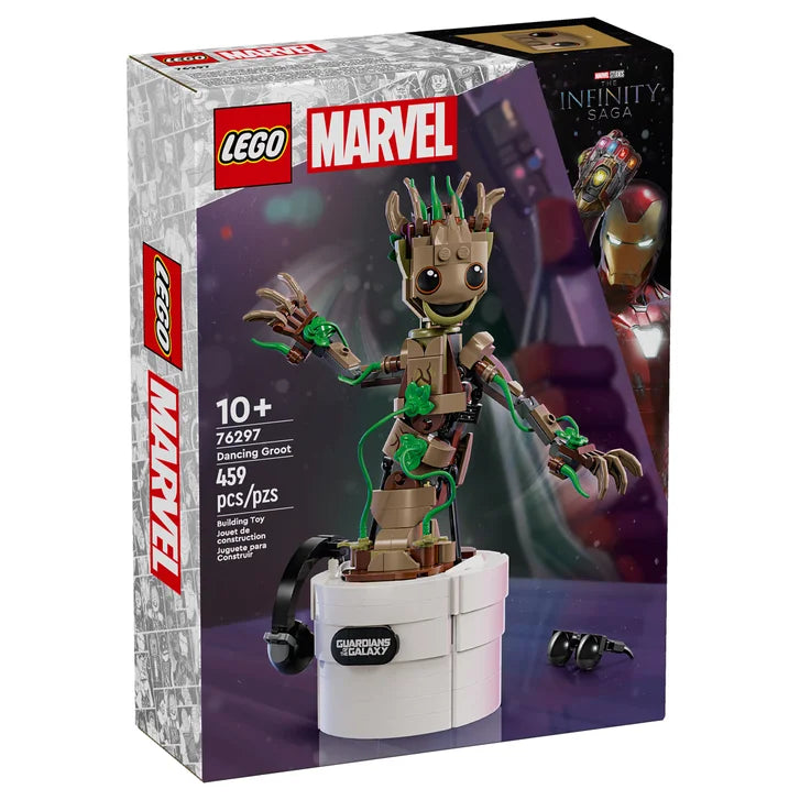 Marvel Dancing Groot, Animated Guardians of the Galaxy Toy 76297