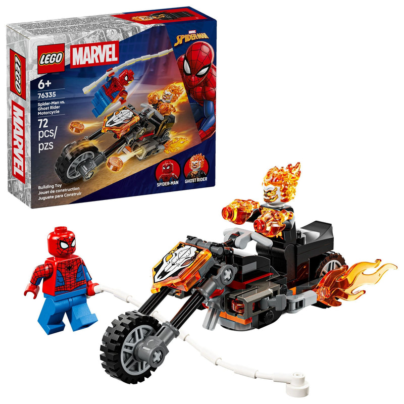 Marvel vs. Ghost Rider Motorcycle - 76335, 72-pcs, Ages 6+ C4807
