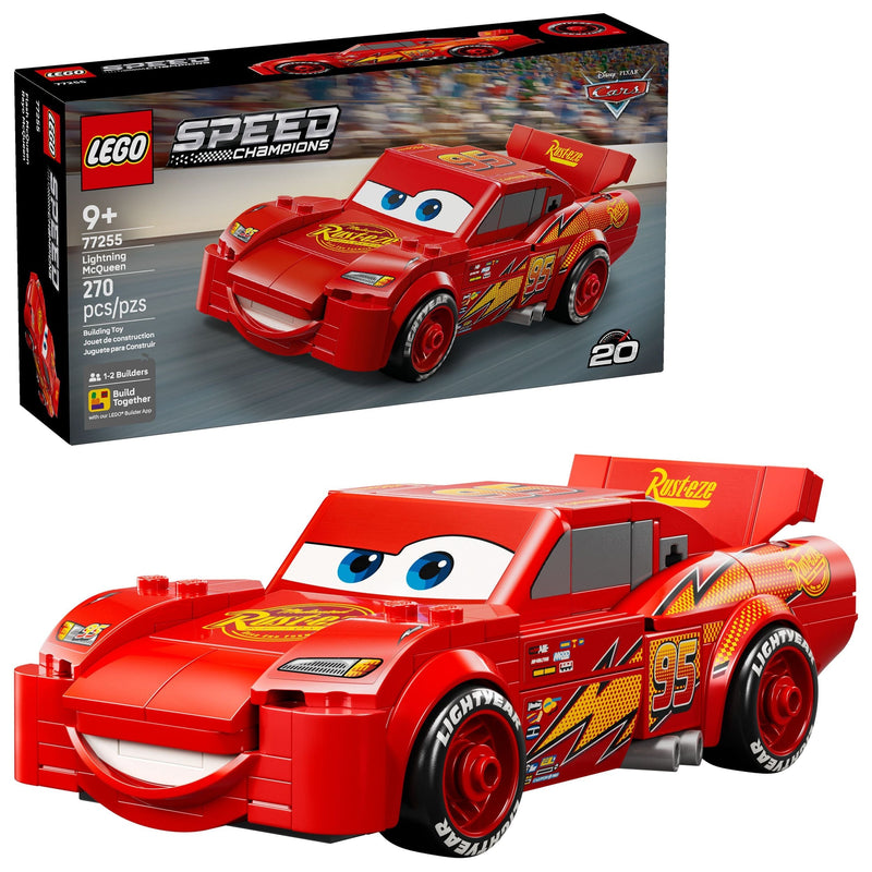 Speed Champions Lightning McQueen - 77255, 270-pcs, Ages 9+ P7919