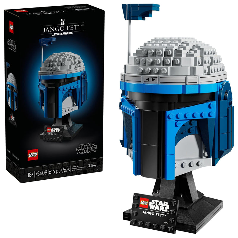 Jango Fett Helmet - 75408, 616-pcs, Ages 18+ P9044