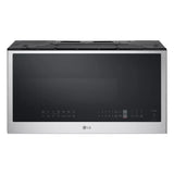 LG 2.0 cu. ft. Smudge Resistant Stainless Steel Over-the-Range Microwave with EasyClean and WideView Window