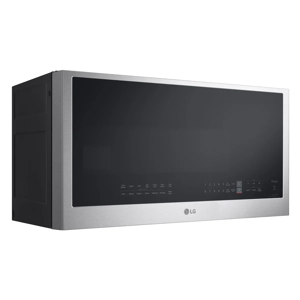 LG 2.0 cu. ft. Smudge Resistant Stainless Steel Over-the-Range Microwave with EasyClean and WideView Window