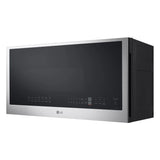 LG 2.0 cu. ft. Smudge Resistant Stainless Steel Over-the-Range Microwave with EasyClean and WideView Window